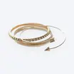 Gold bangle set